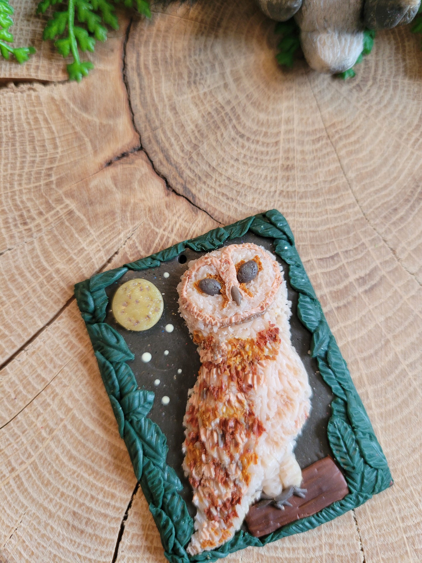 Barn Owl Necklace