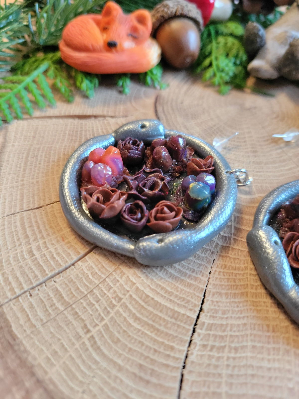 Witchy Ouroboros Earrings