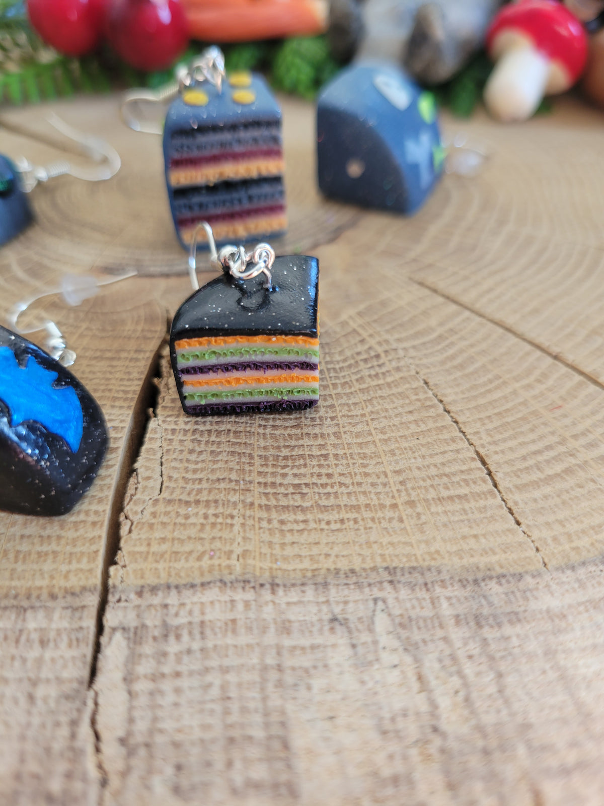 Fun Layered Cake Earrings