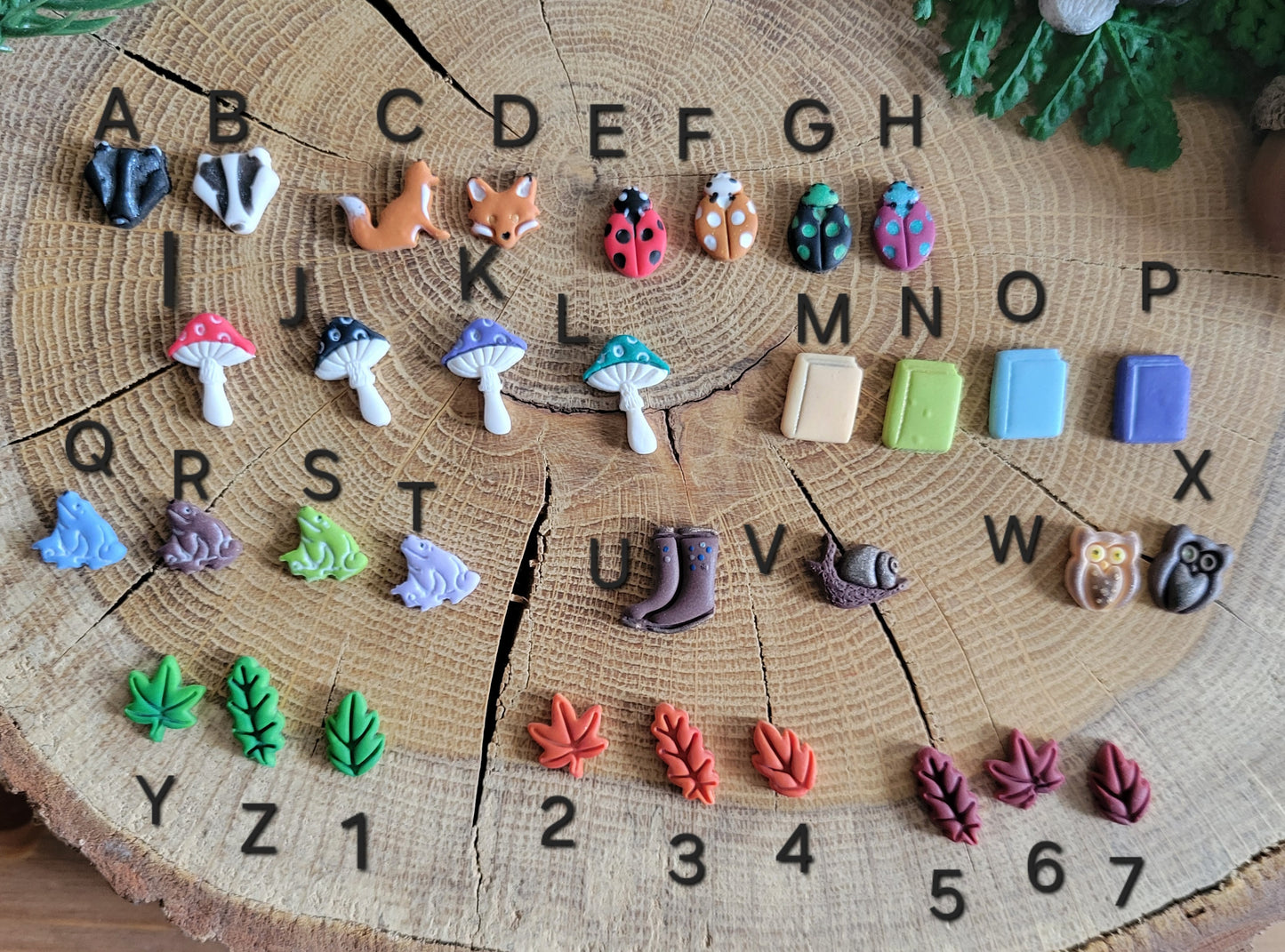 Autumnal Nature Studs