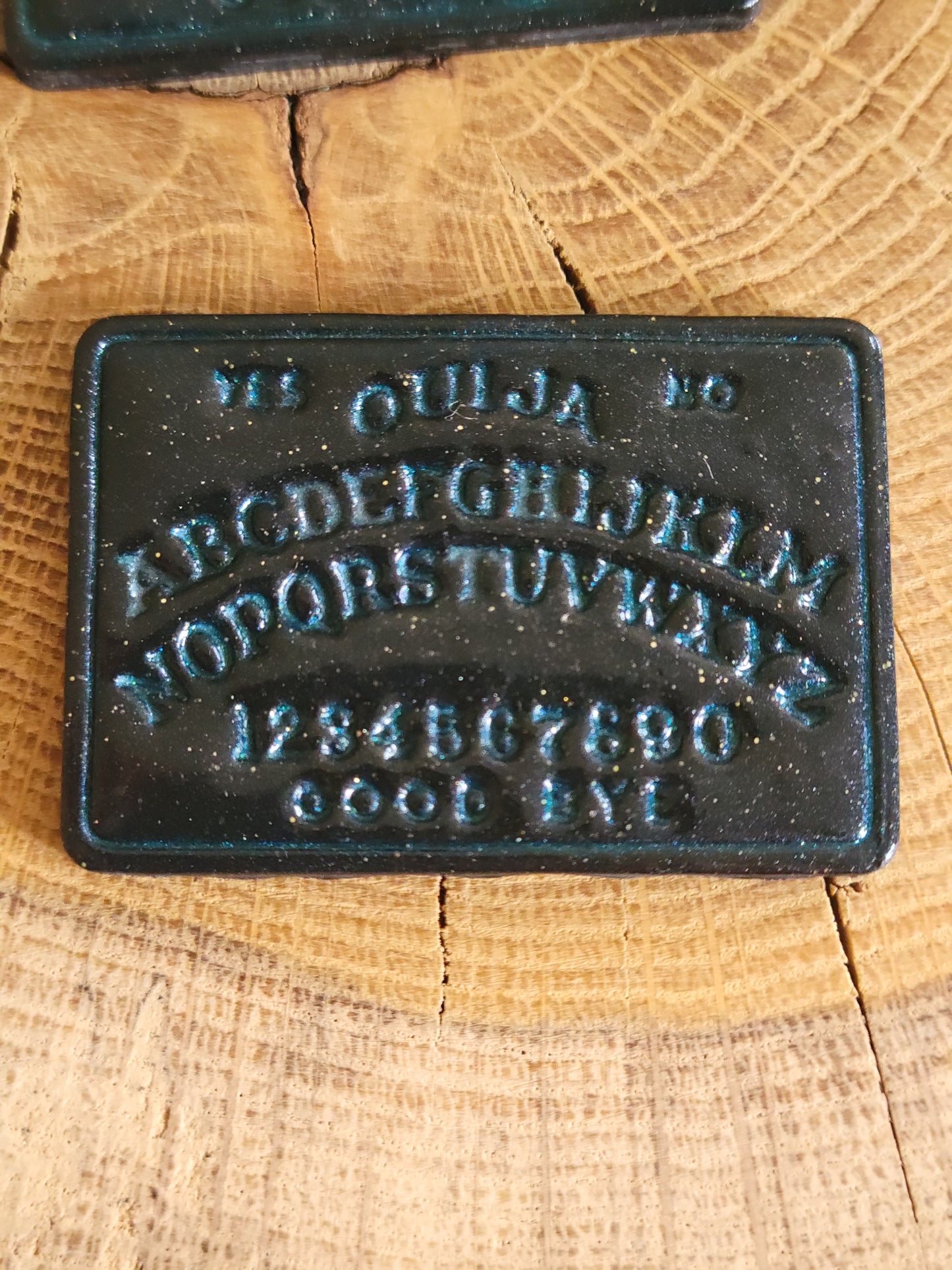 Black Ouija Board Statement Earrings