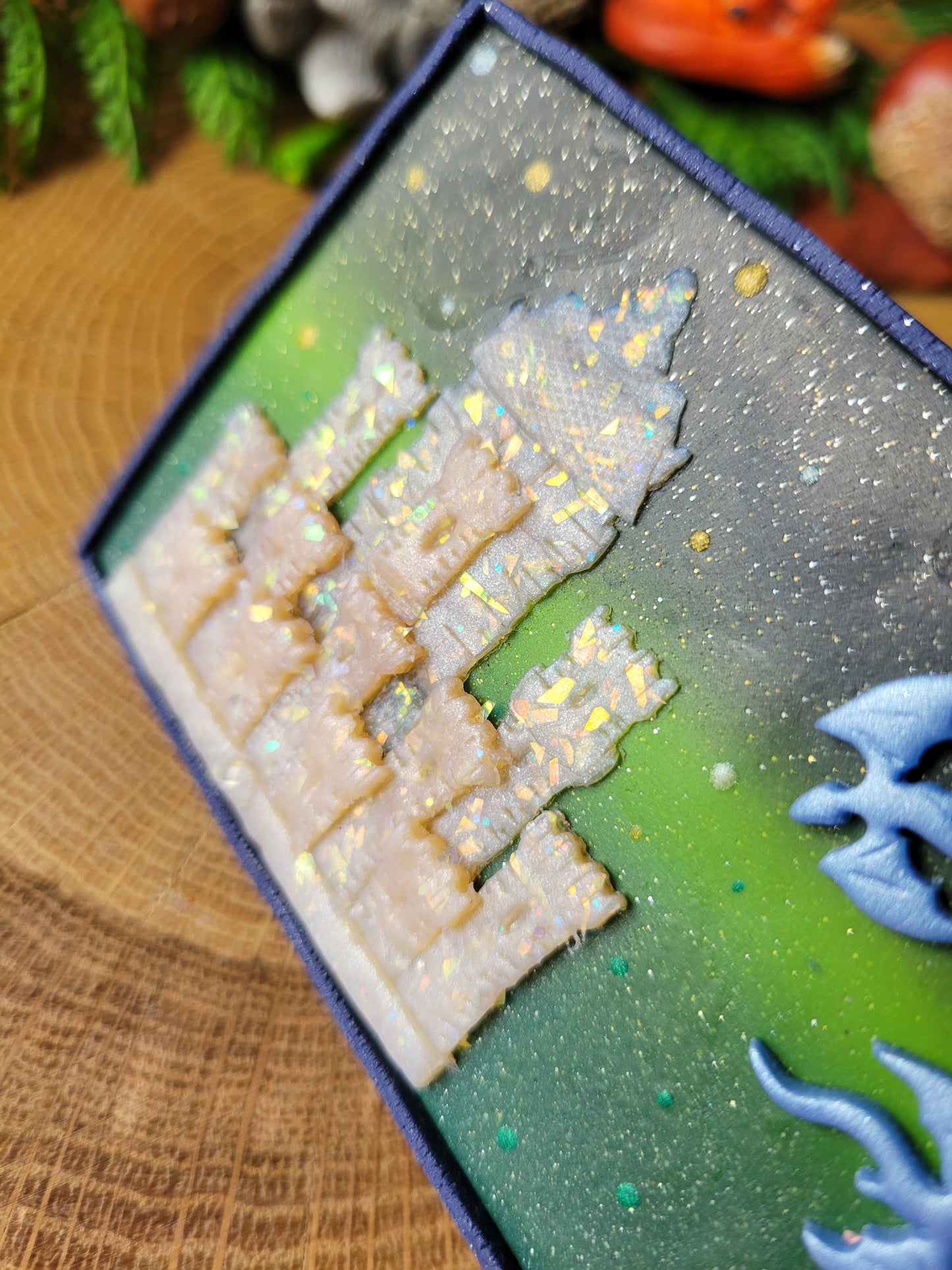 Dragons in The Sky Wall Decor