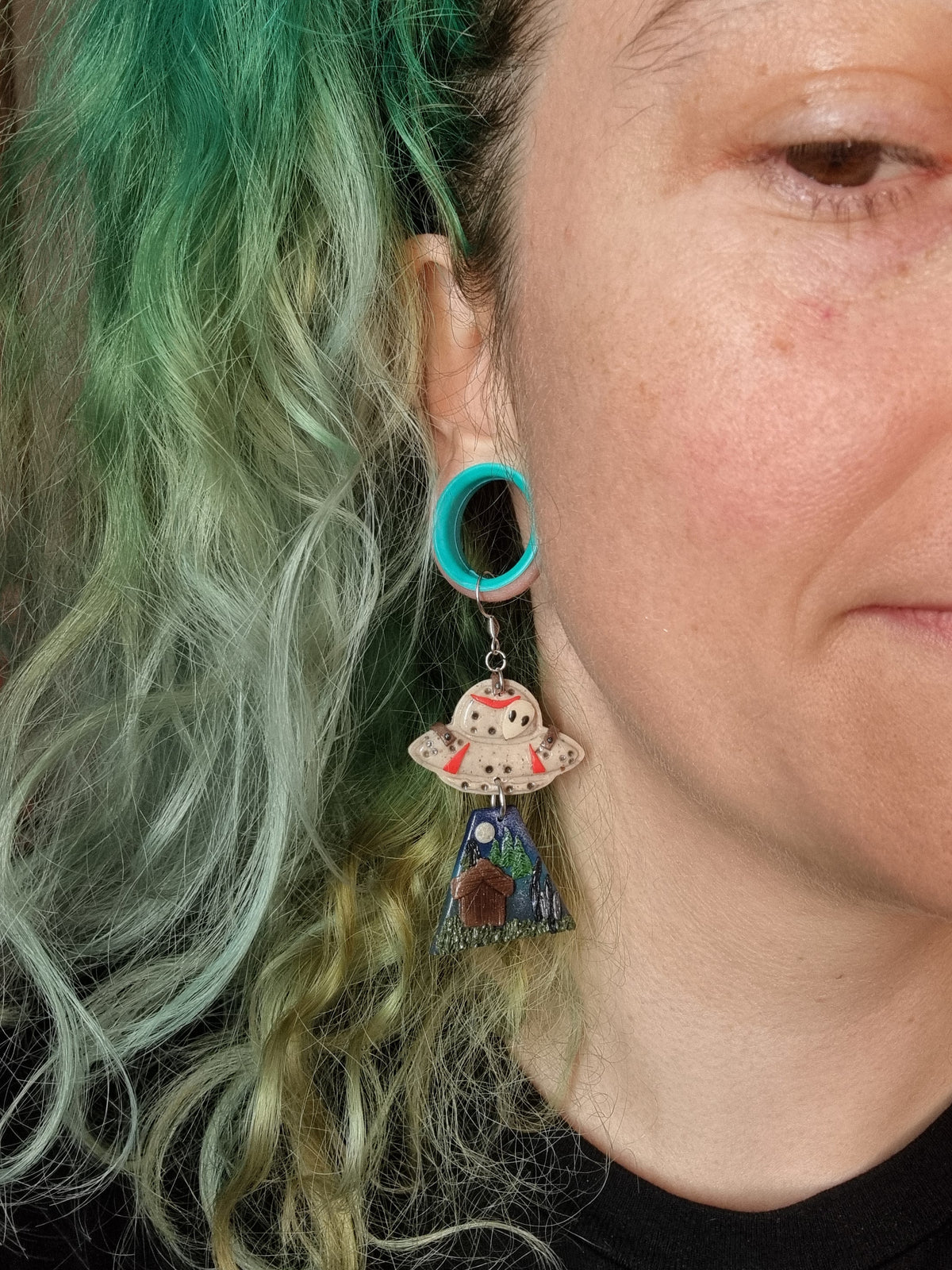 Alien Abduction: Jason Earrings