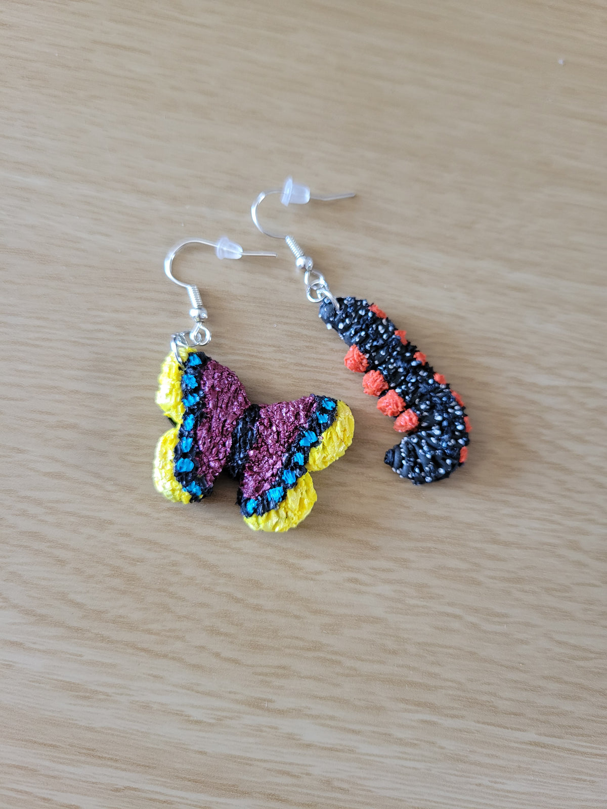 A Lepidoptera's Life Earrings