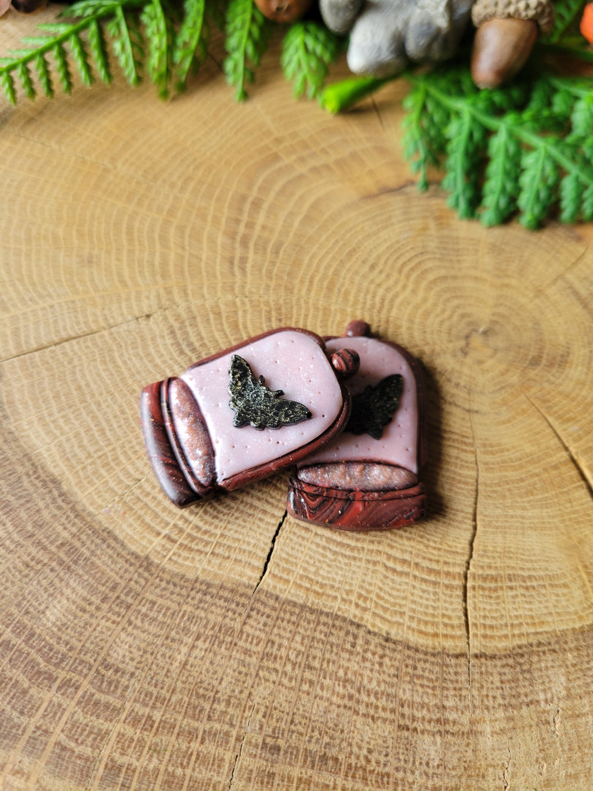 Moth in a Jar Earrings