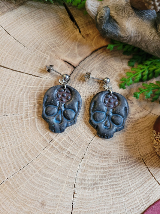 Amulet Skull Earrings