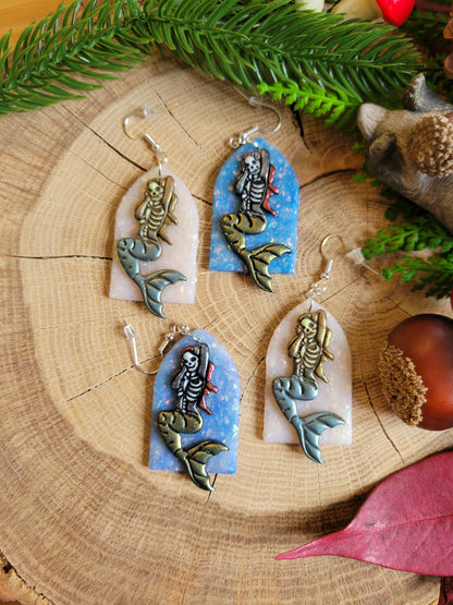Mermaid with a Twist Earrings