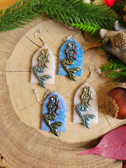 Mermaid with a Twist Earrings