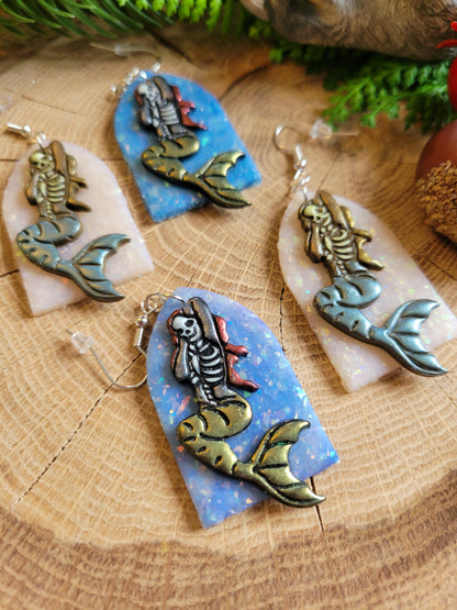 Mermaid with a Twist Earrings