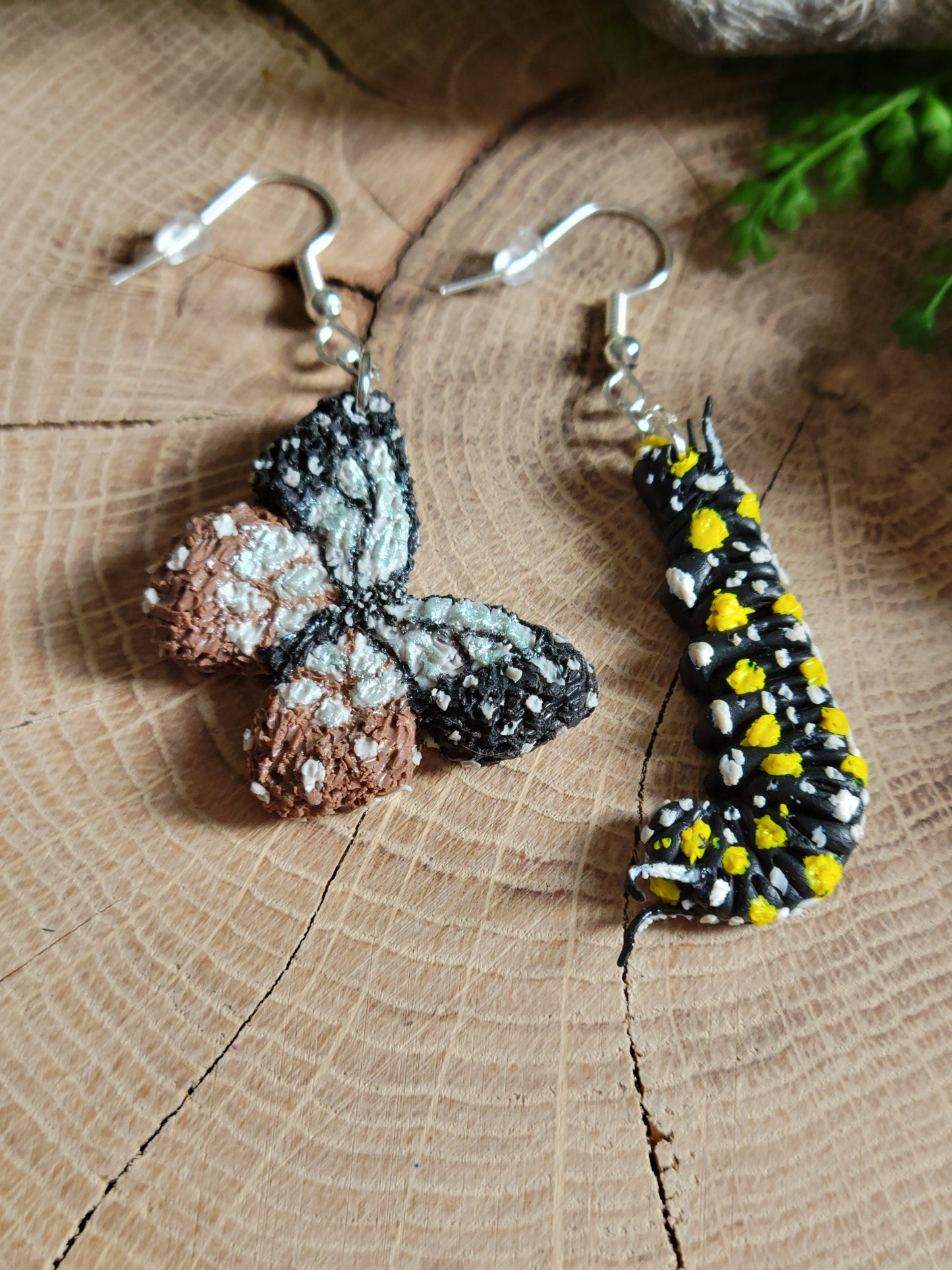 A Lepidoptera's Life Earrings