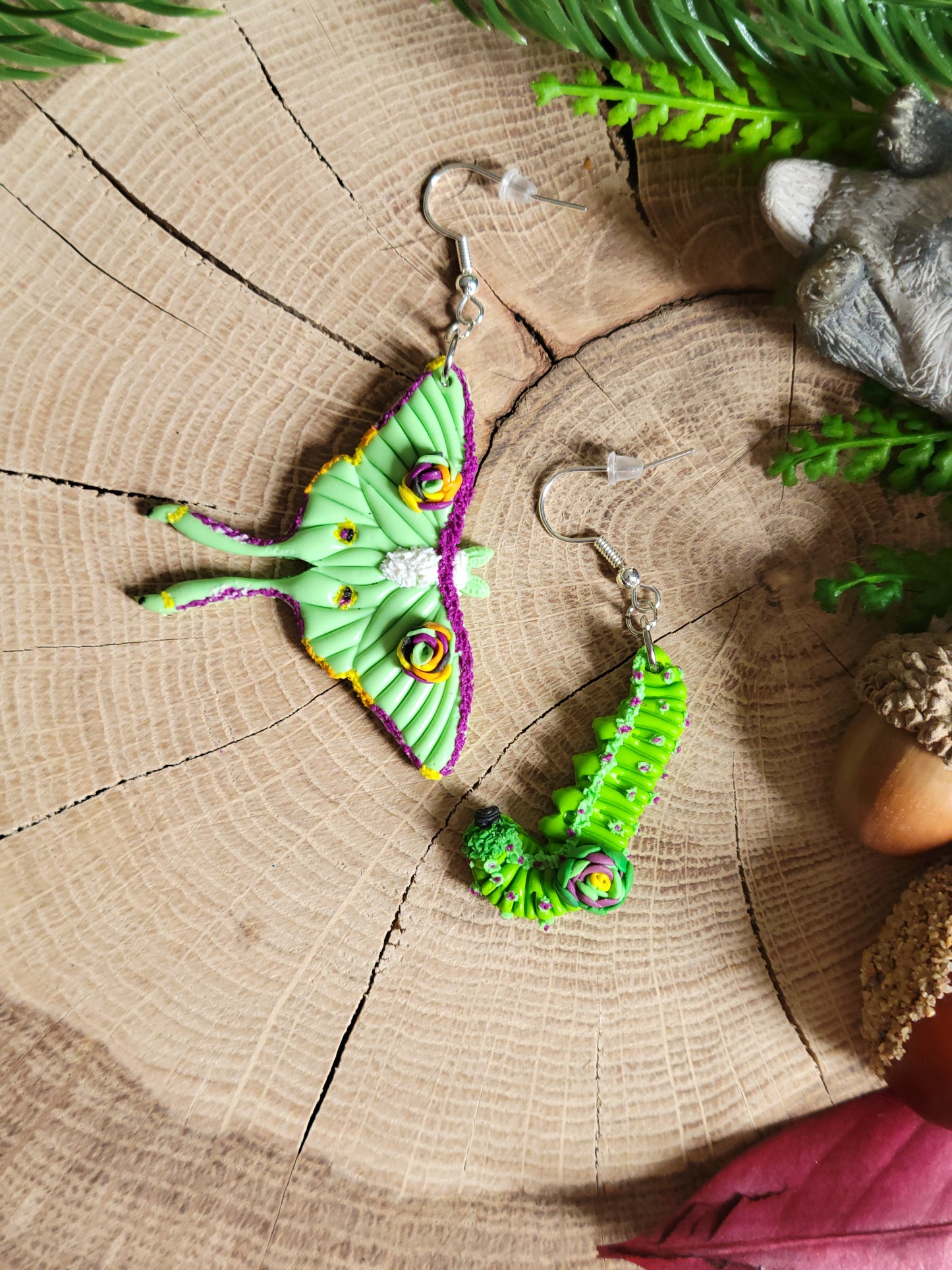 A Lepidoptera's Life Earrings