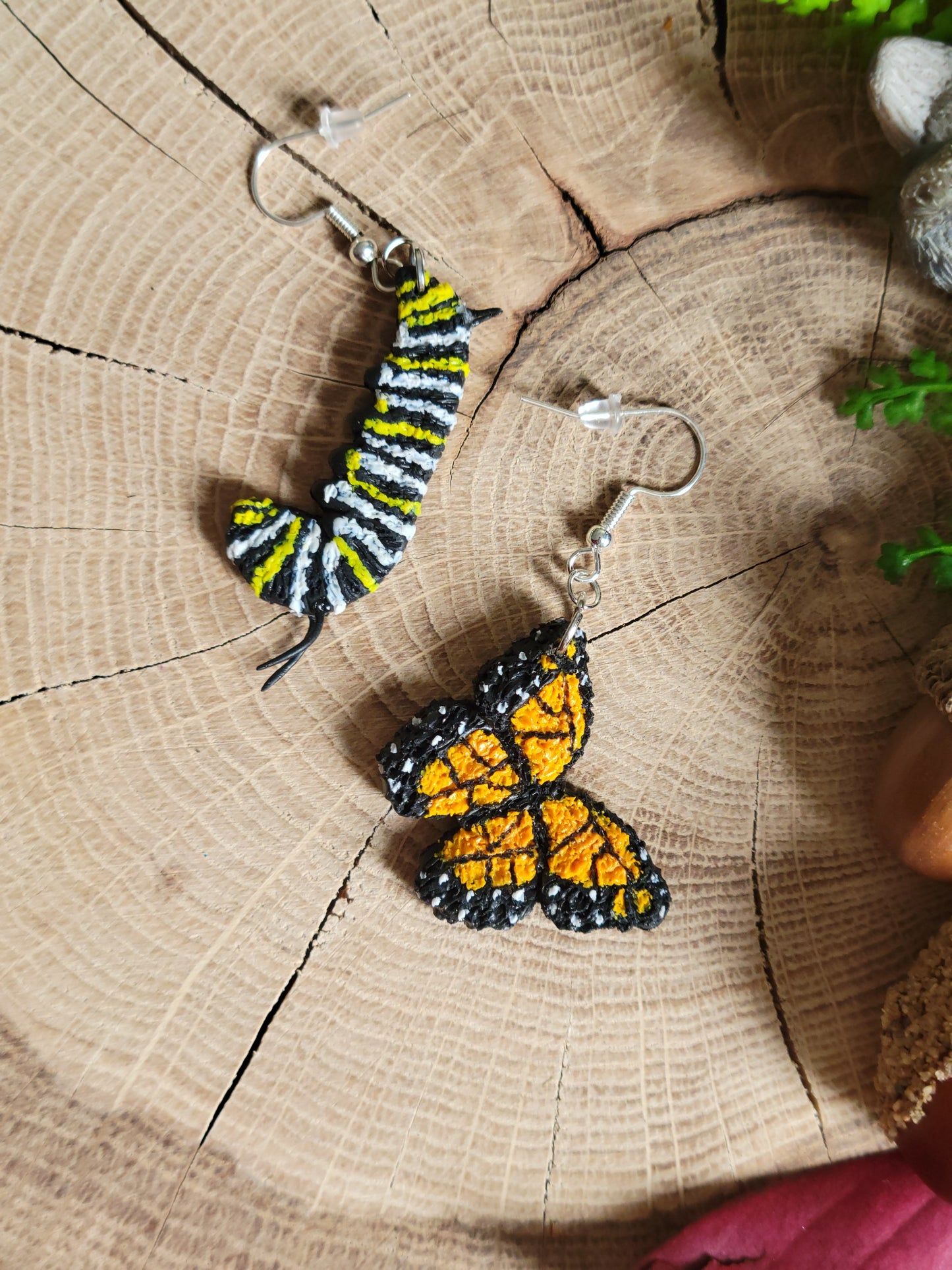 A Lepidoptera's Life Earrings