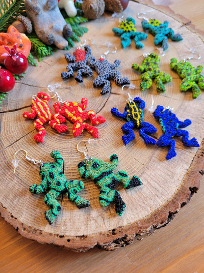 Exotic Frog Earrings