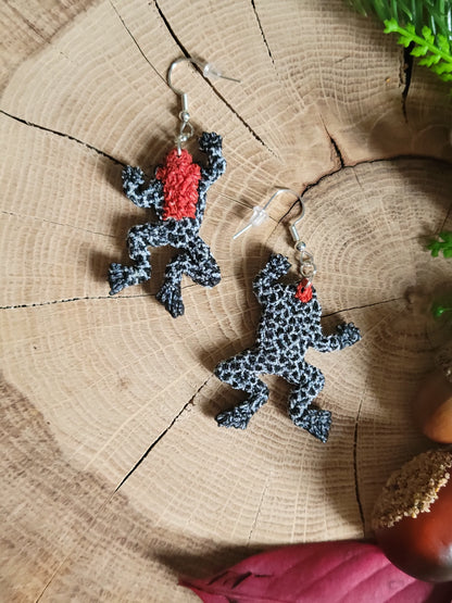 Exotic Frog Earrings