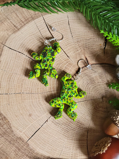 Exotic Frog Earrings