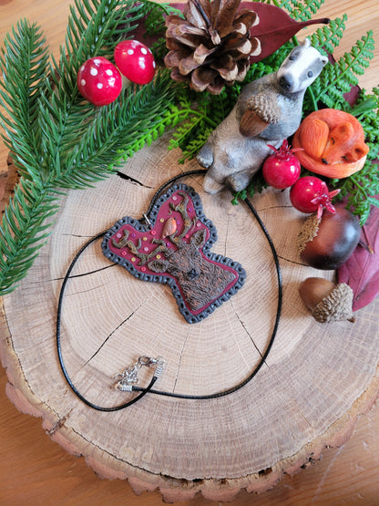 Stag Necklace