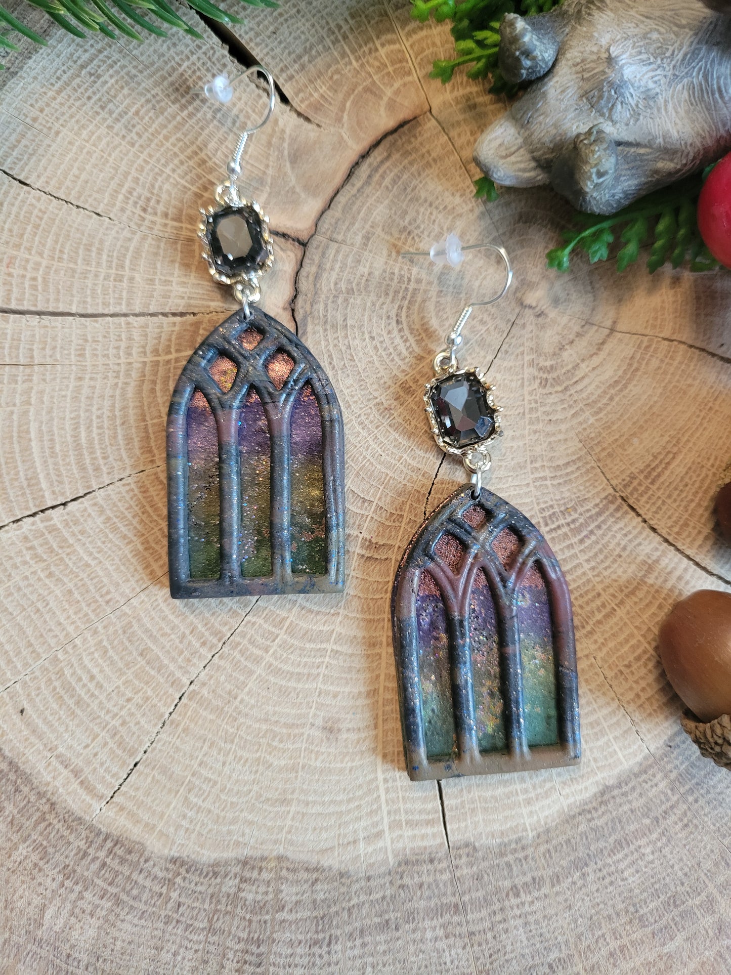 Gothic Window Earrings