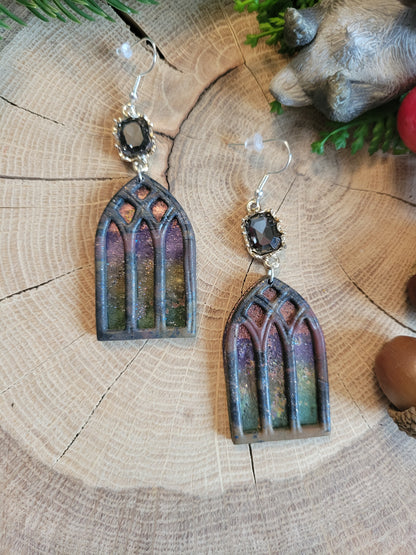 Gothic Window Earrings