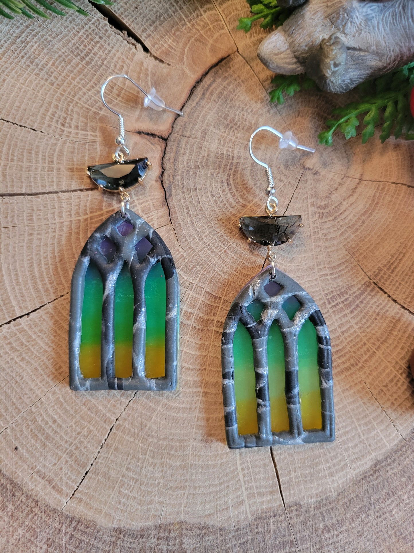Gothic Window Earrings