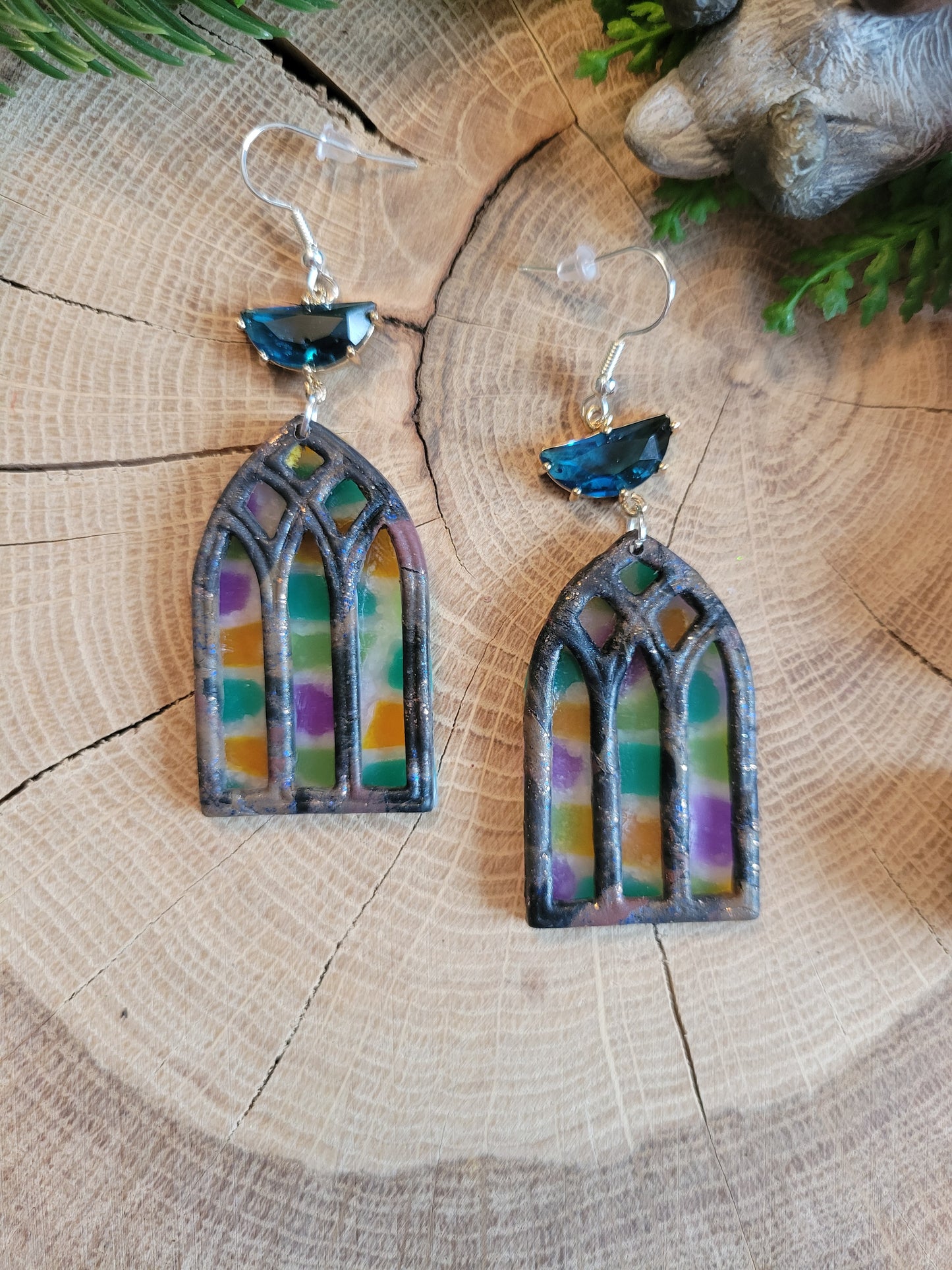 Gothic Window Earrings