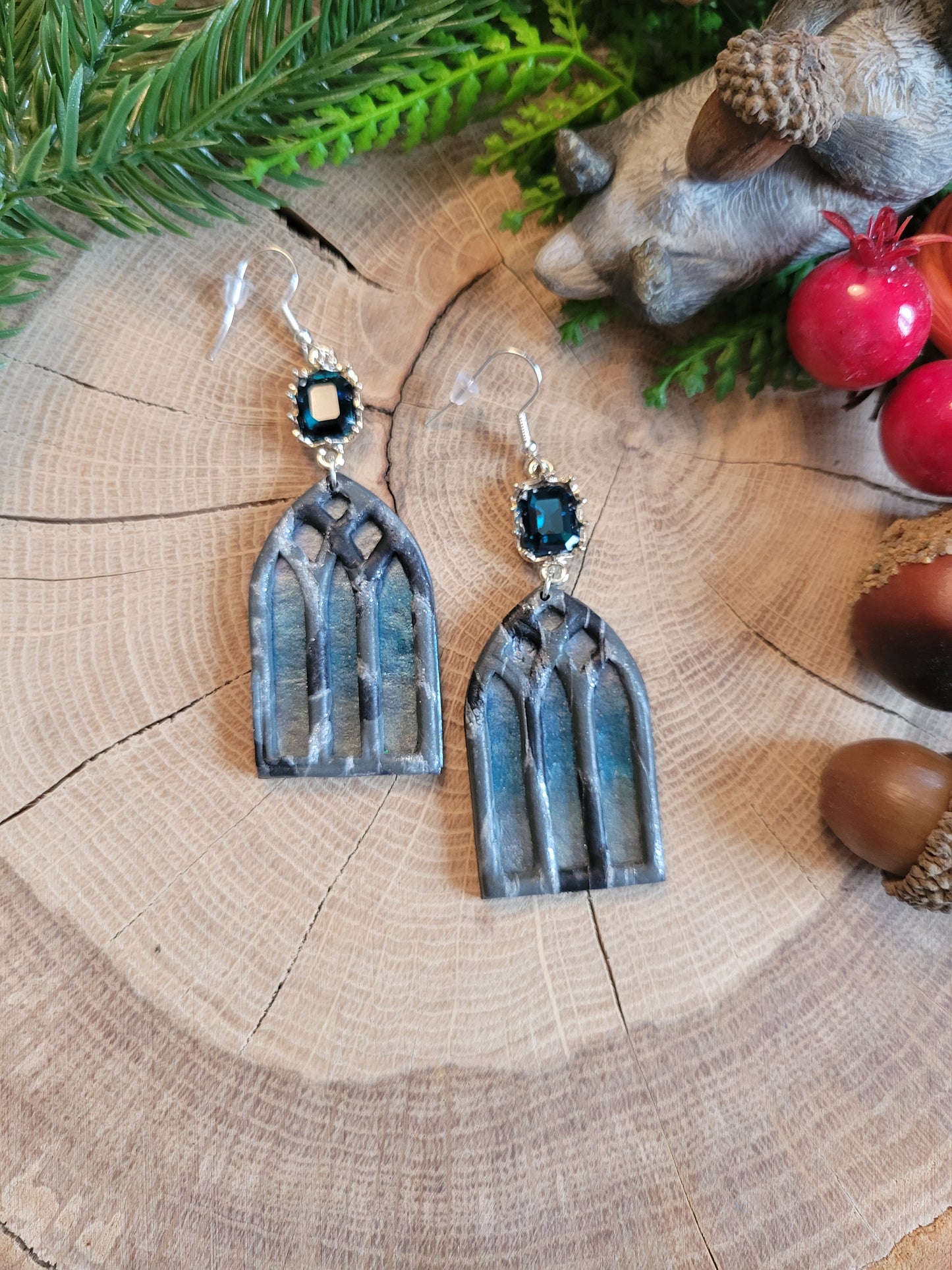 Gothic Window Earrings