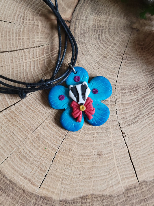 Flower Badger Choker