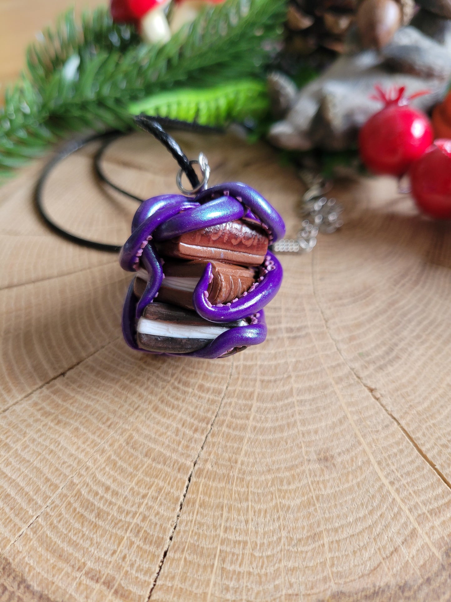 Bookish Octopus Necklace