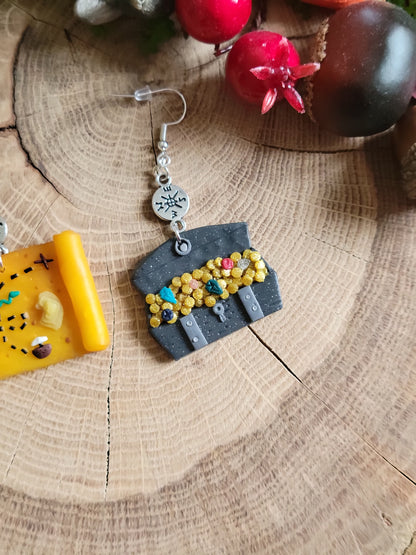 Mismatched Treasure Earrings