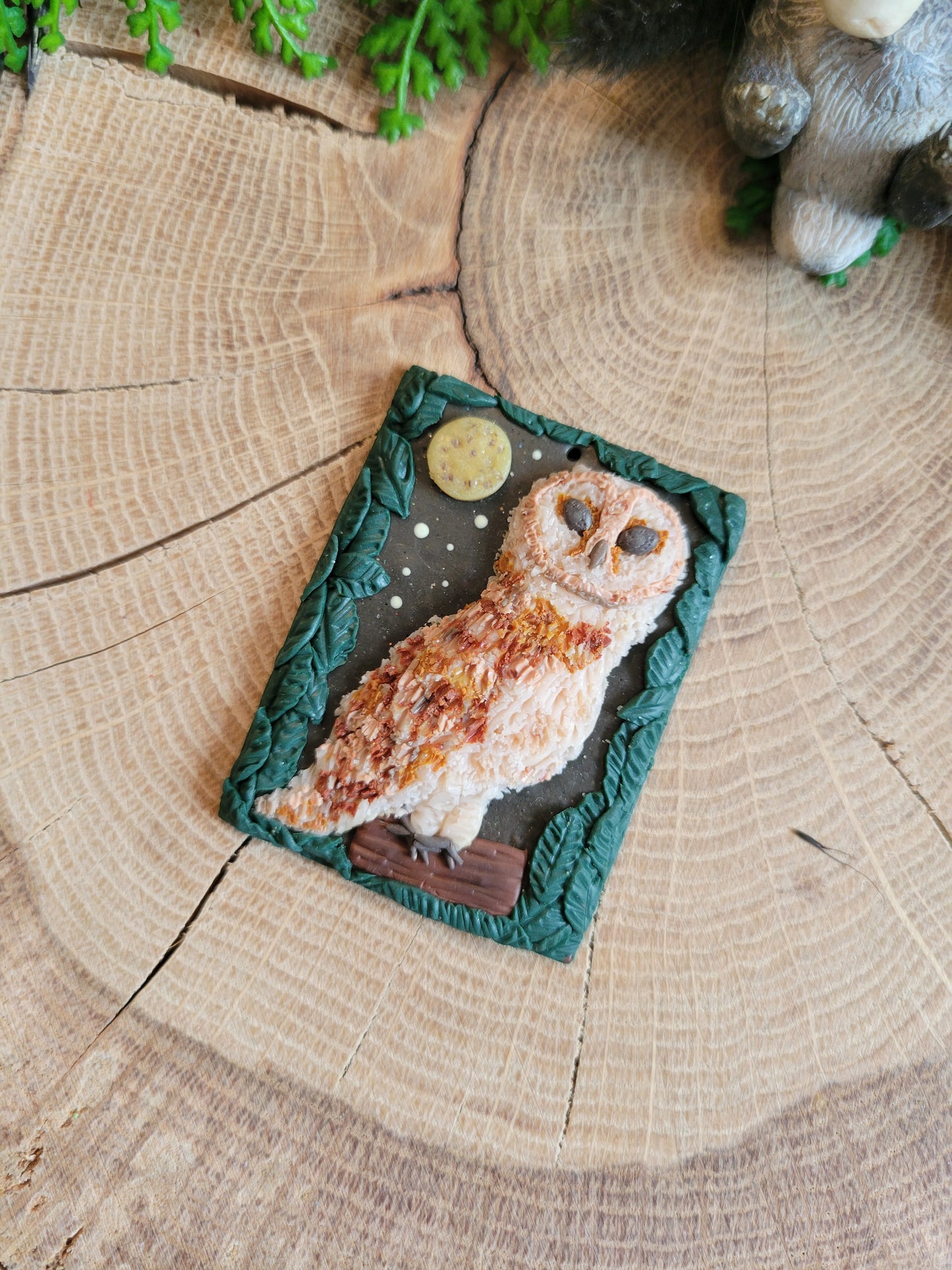 Barn Owl Necklace