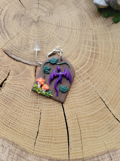 Mismatched Dragon Earrings
