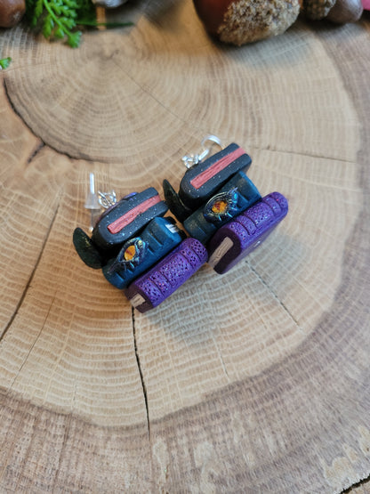 Dragon Boockstack Earrings
