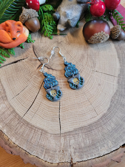 Witch's Cauldron Earrings