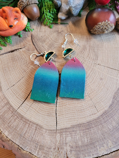 Dragon Window Earrings
