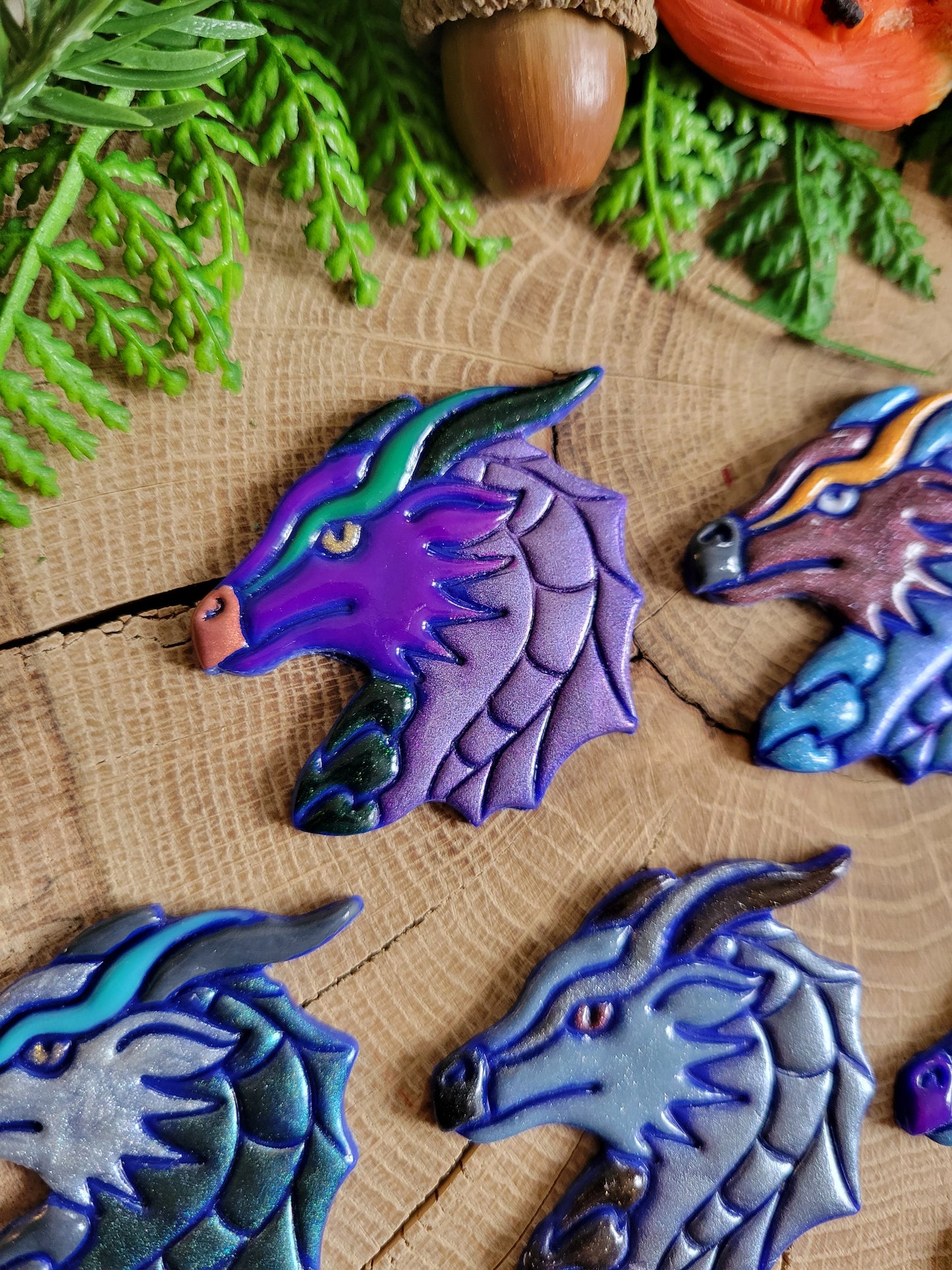 Dragon's Head Pins