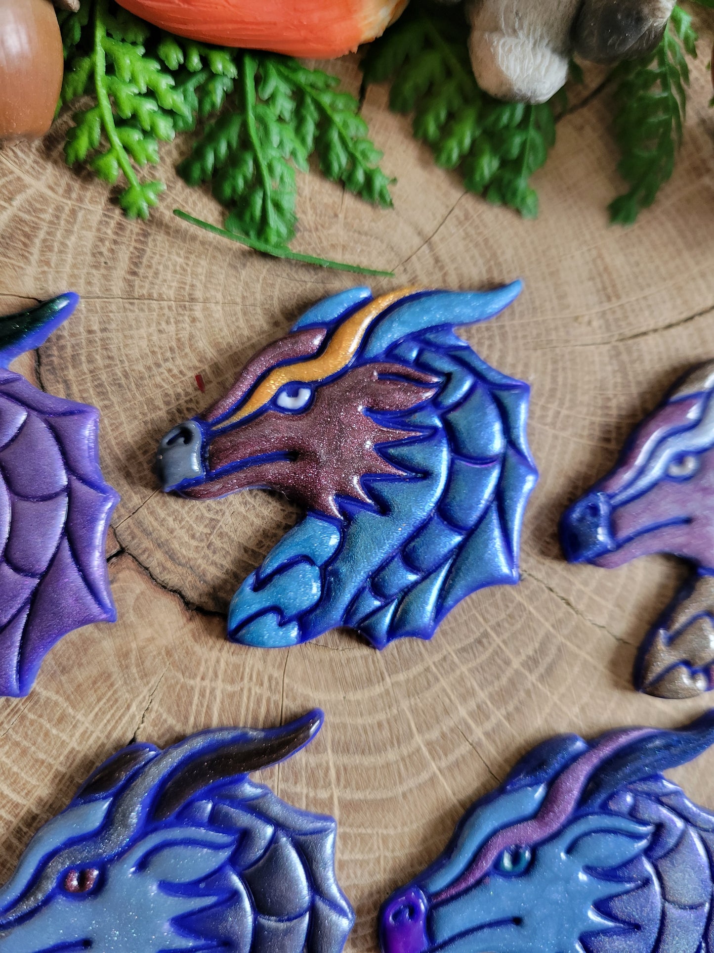 Dragon's Head Pins