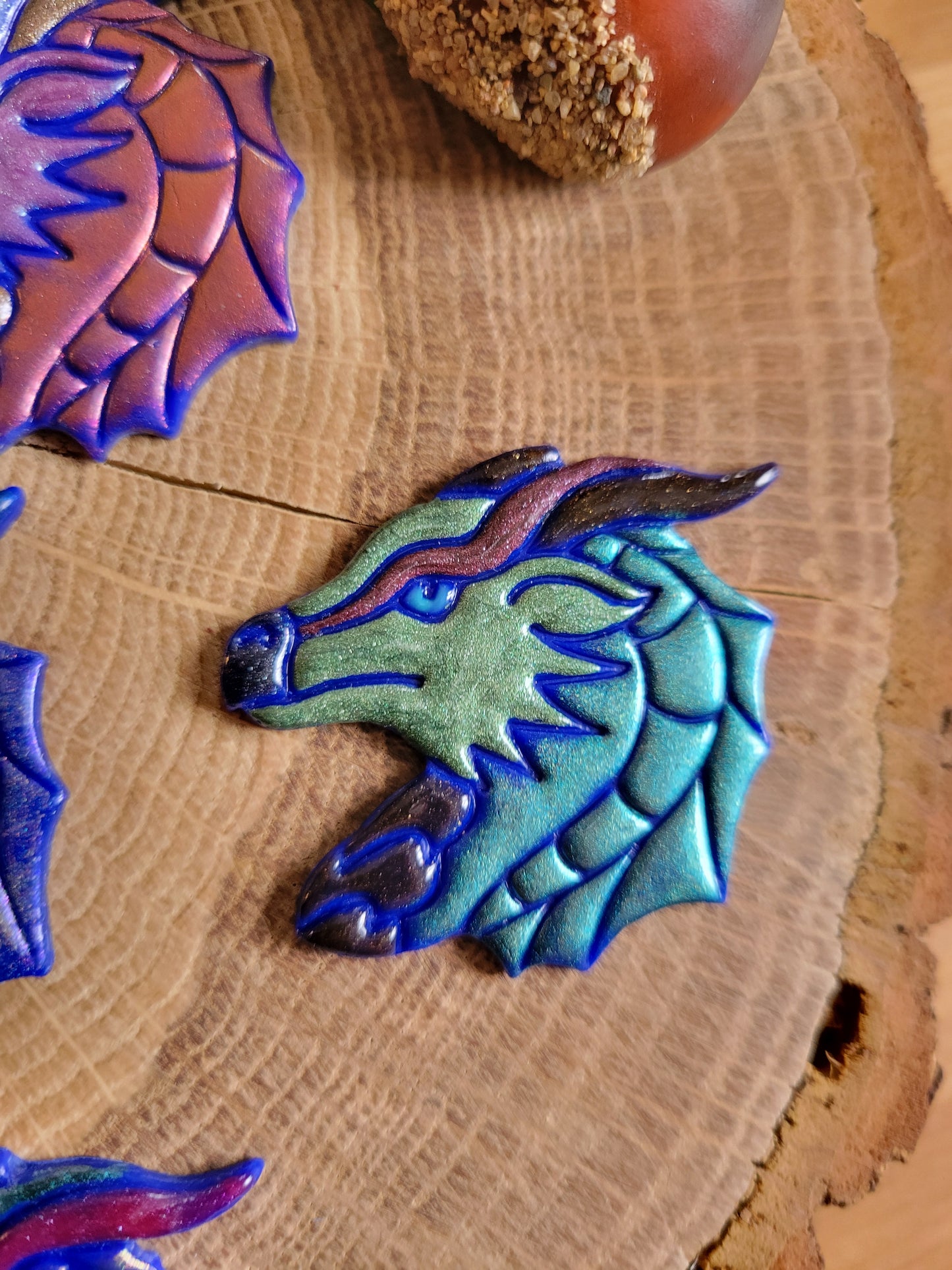 Dragon's Head Pins