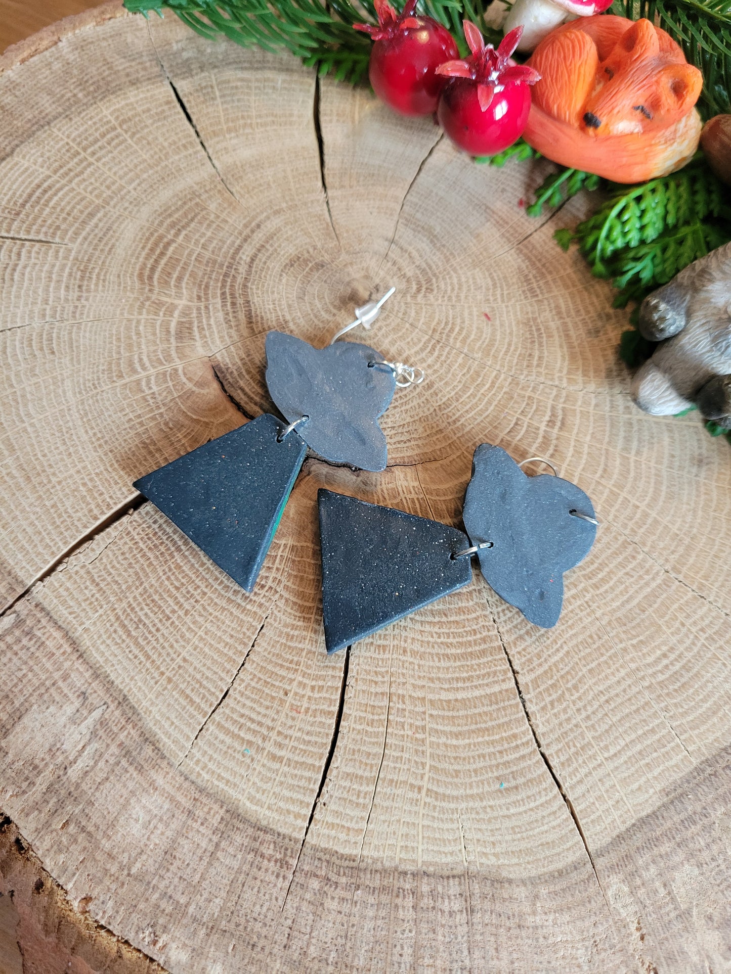 Alien Abduction: Dragon Earrings