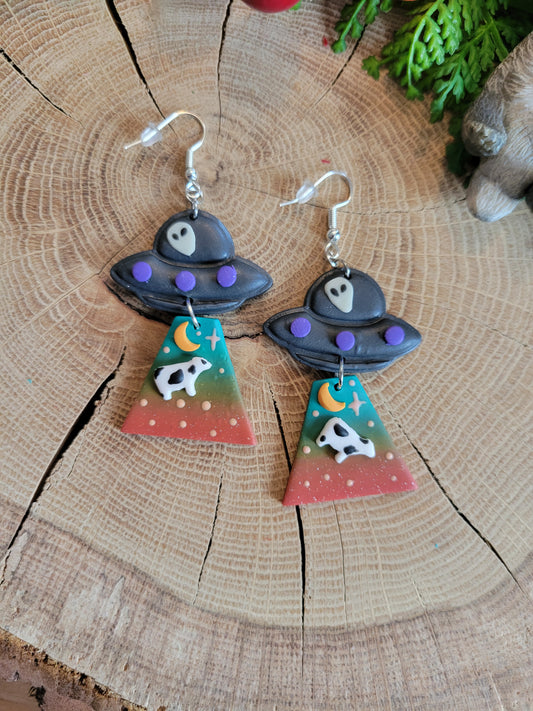 Alien Abduction: Dawn Earrings