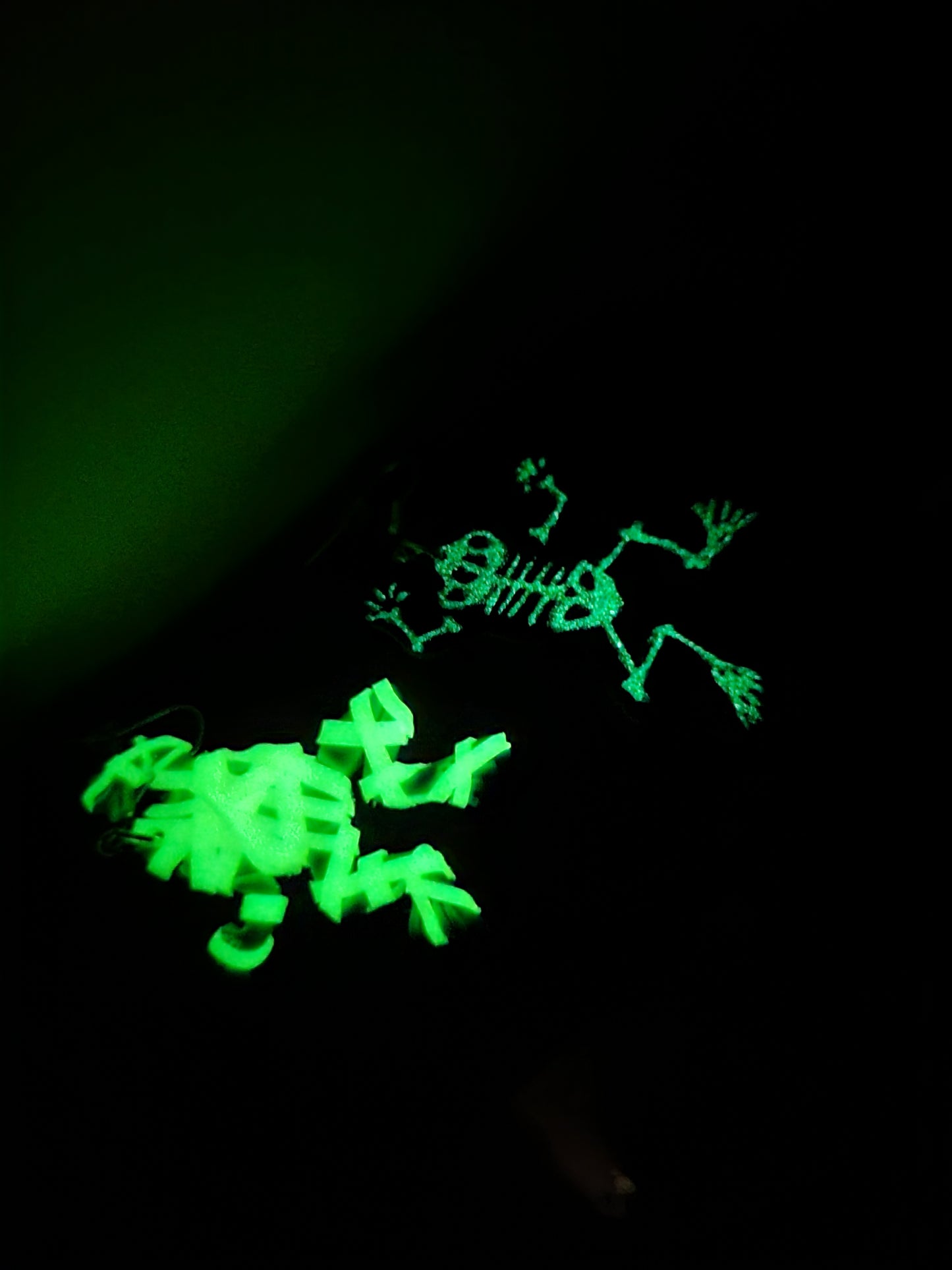 Spooky Frog Earrings