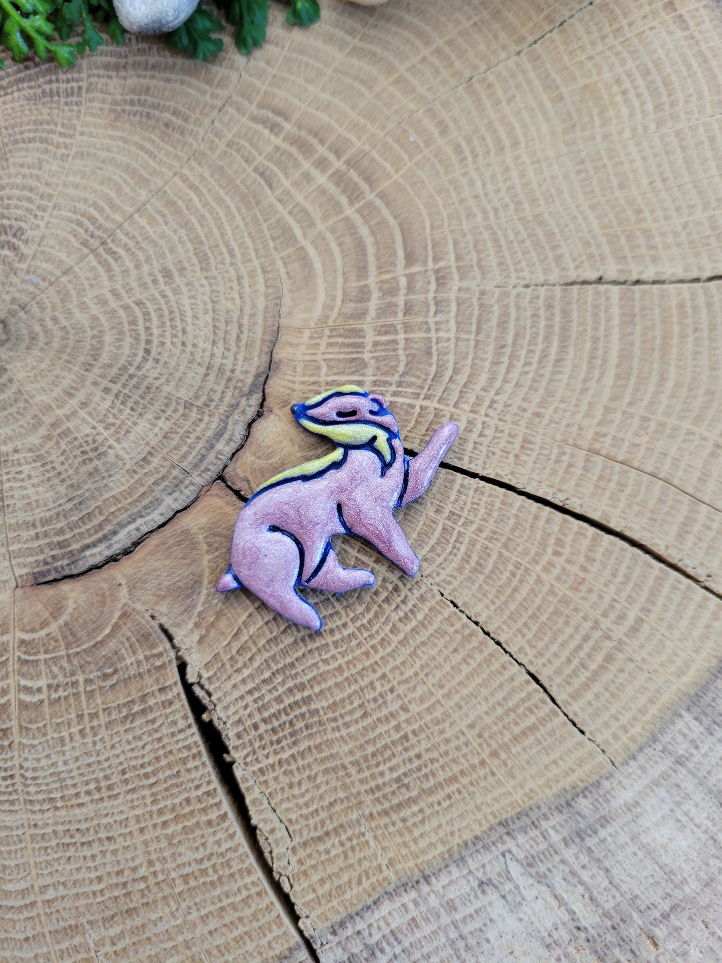 Funky Badger Pins