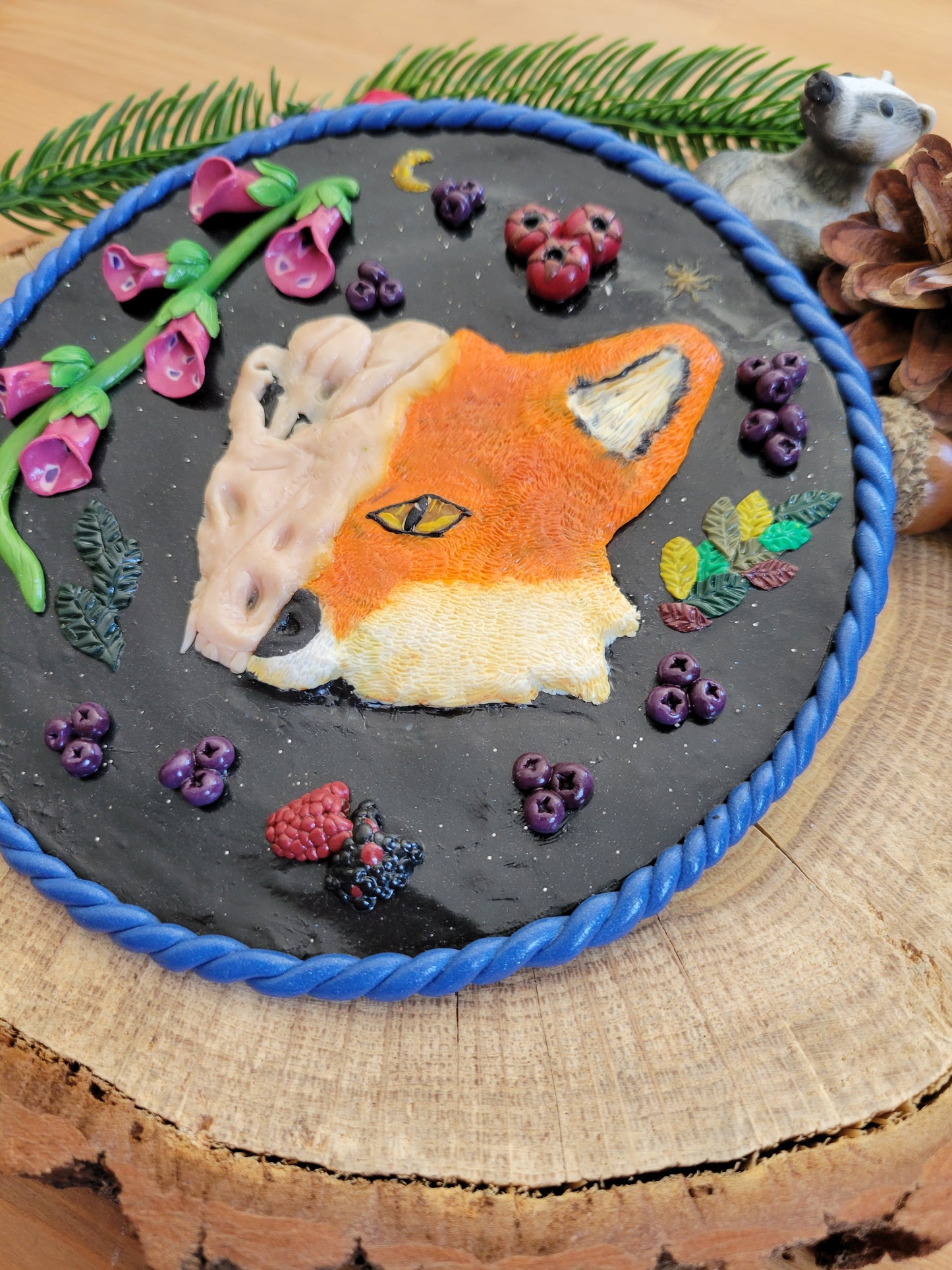 Life&Death Fox Wall Art