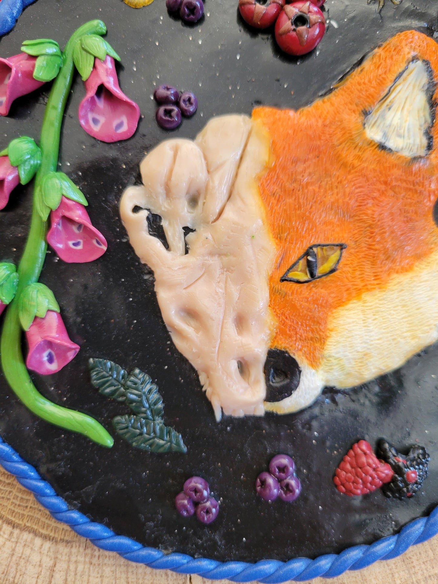 Life&Death Fox Wall Art