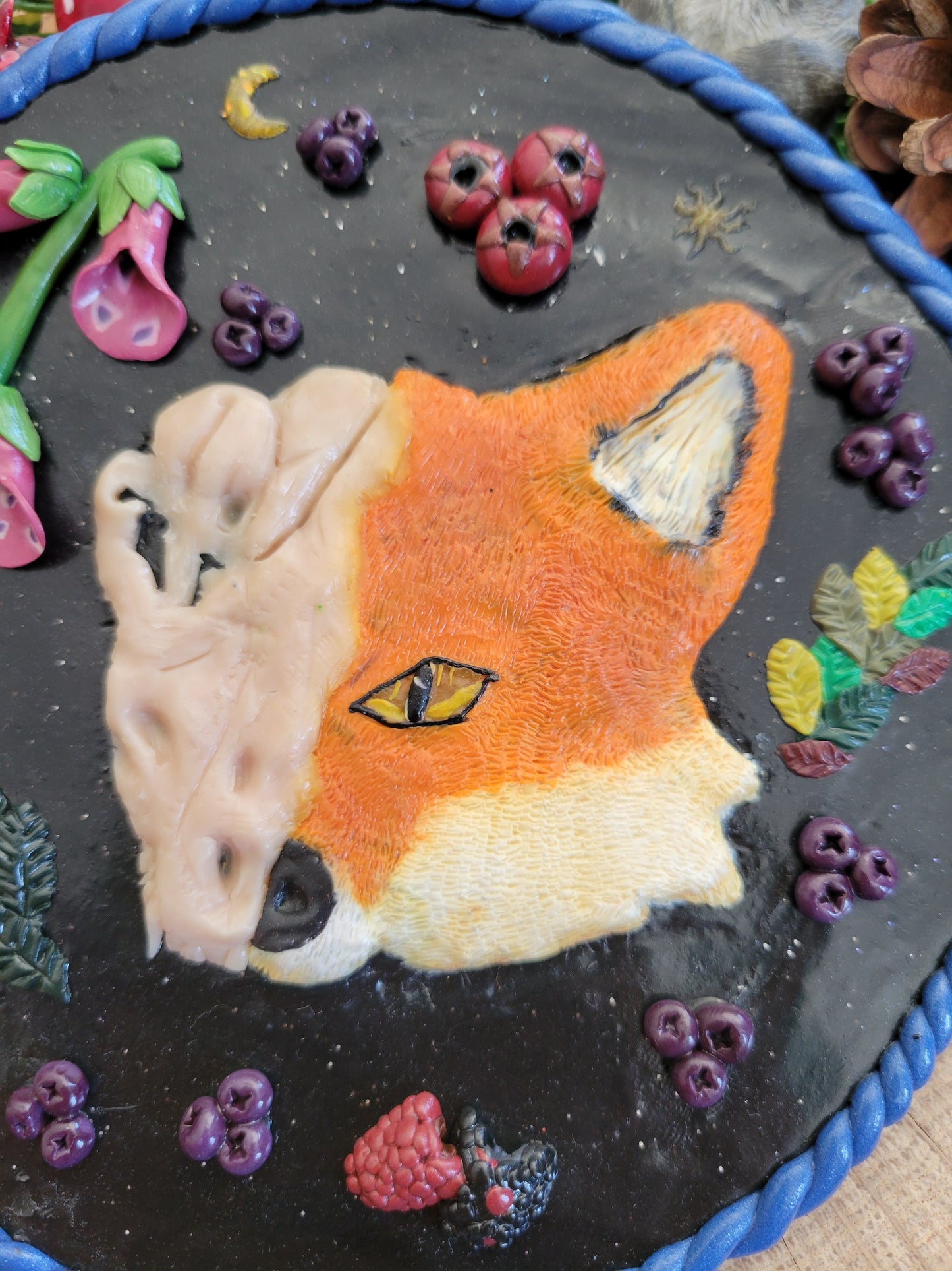 Life&Death Fox Wall Art