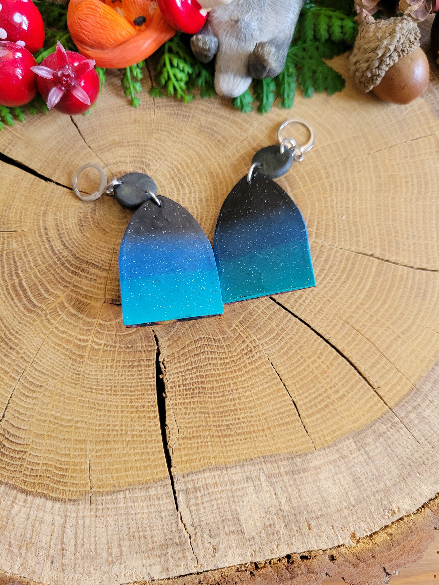 Moonlight Wolf Earrings