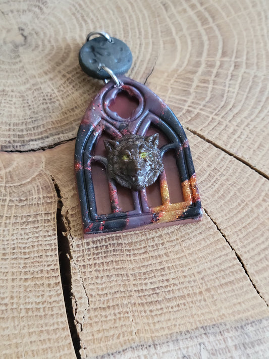 Moonlight Wolf Necklace