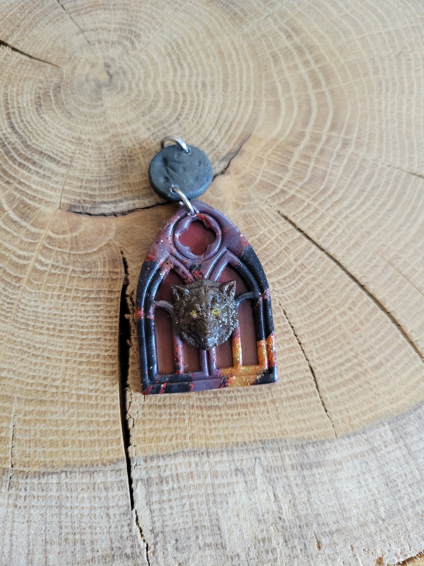 Moonlight Wolf Necklace