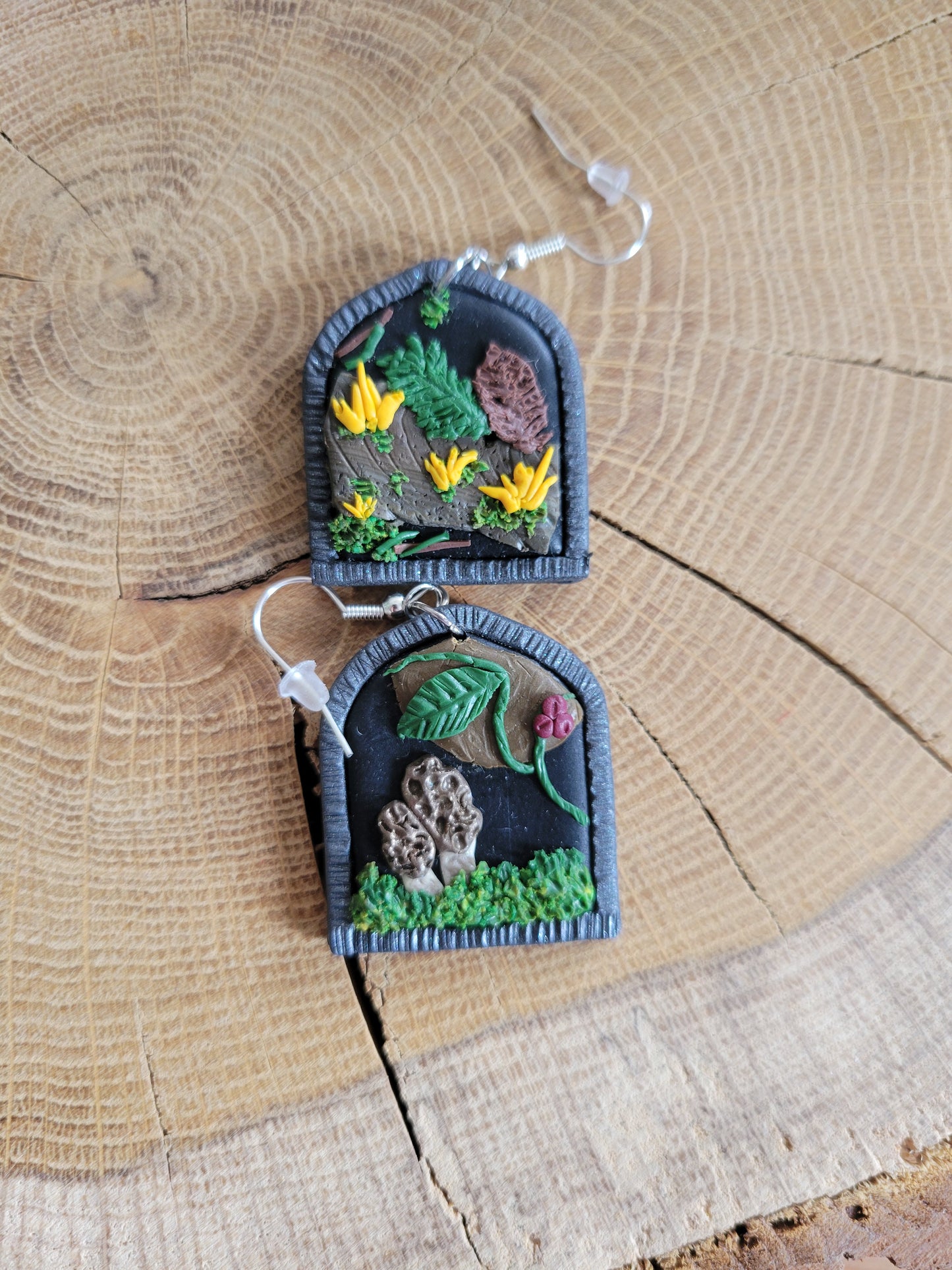 Mushroom Earrings