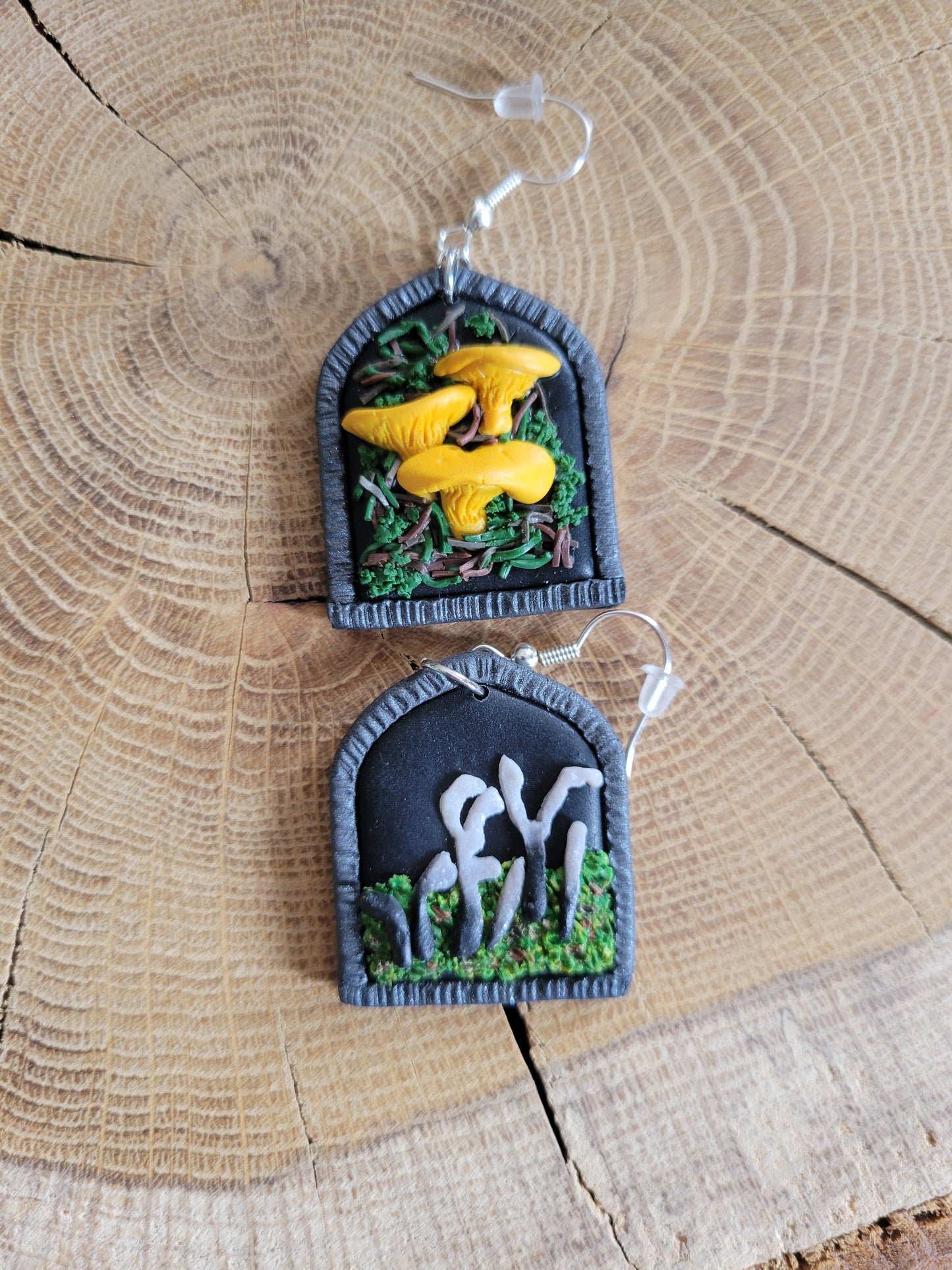 Mushroom Earrings
