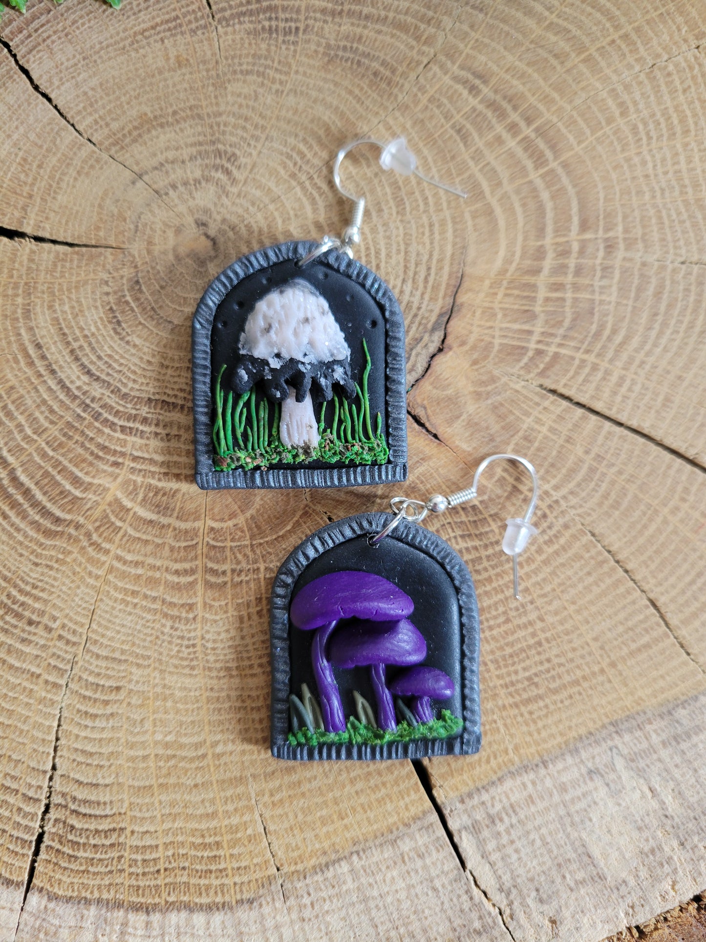 Mushroom Earrings