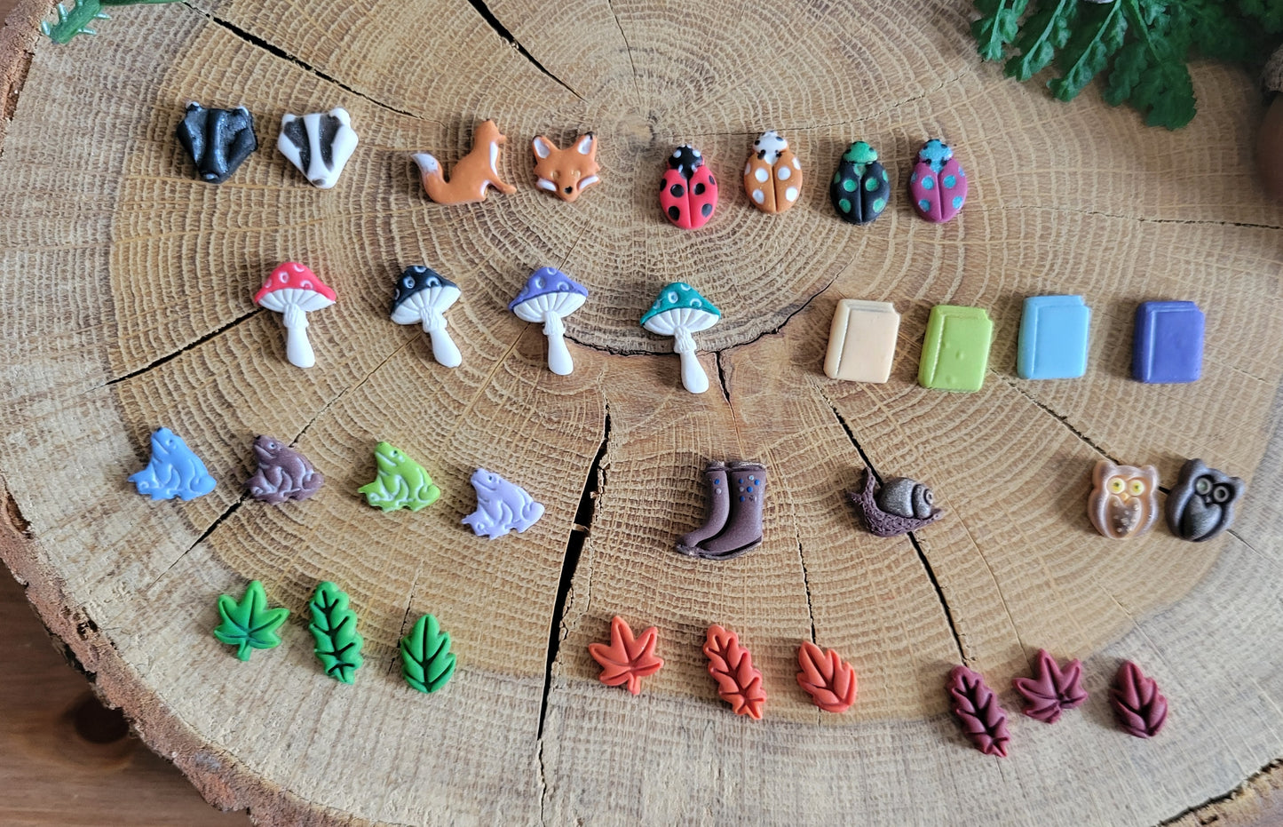 Autumnal Nature Studs